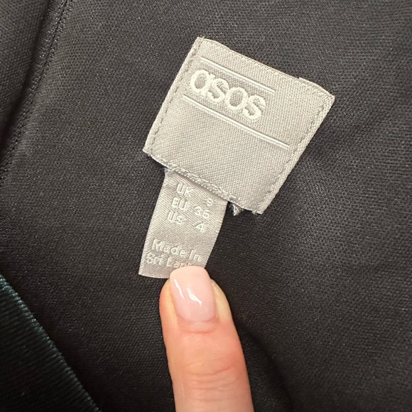 Worn Once Green Velvet ASOS dress - Picture 3 of 5